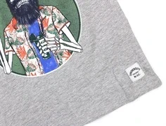 Name It t-shirt grey melange print